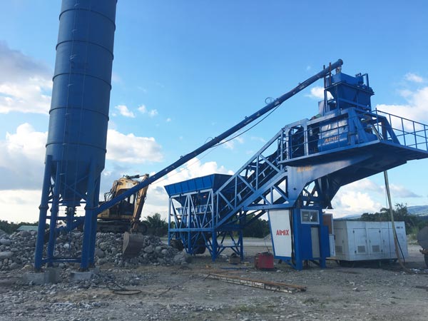 Debugging AJY35 Small Ready Mix Concrete Plant in Ormoc