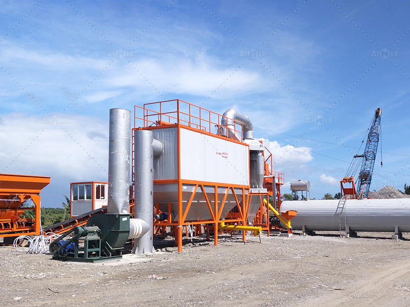 Asphalt mixing equipment in the Philippines