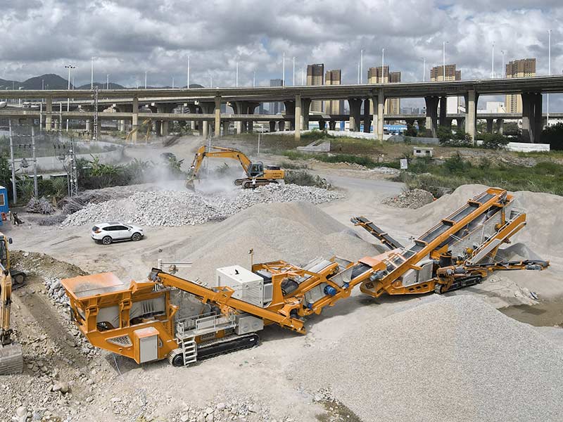 Stone Crusher Plant Mobile Type