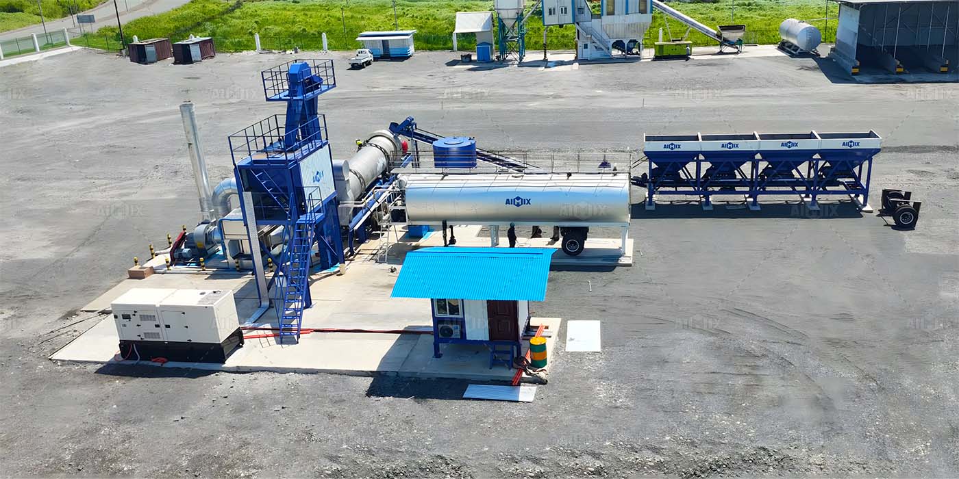 ALYT-80 asphalt drum plant mobile for sale