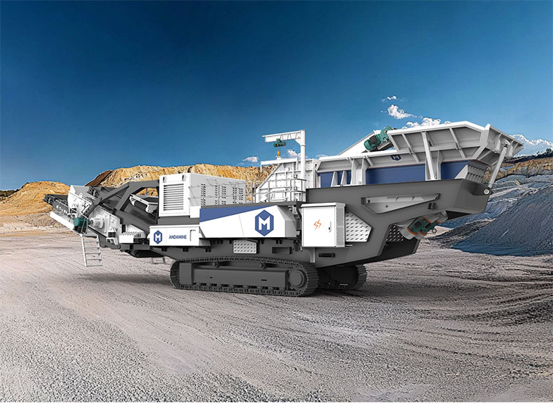 ANDAMINE mobile crushing plant 