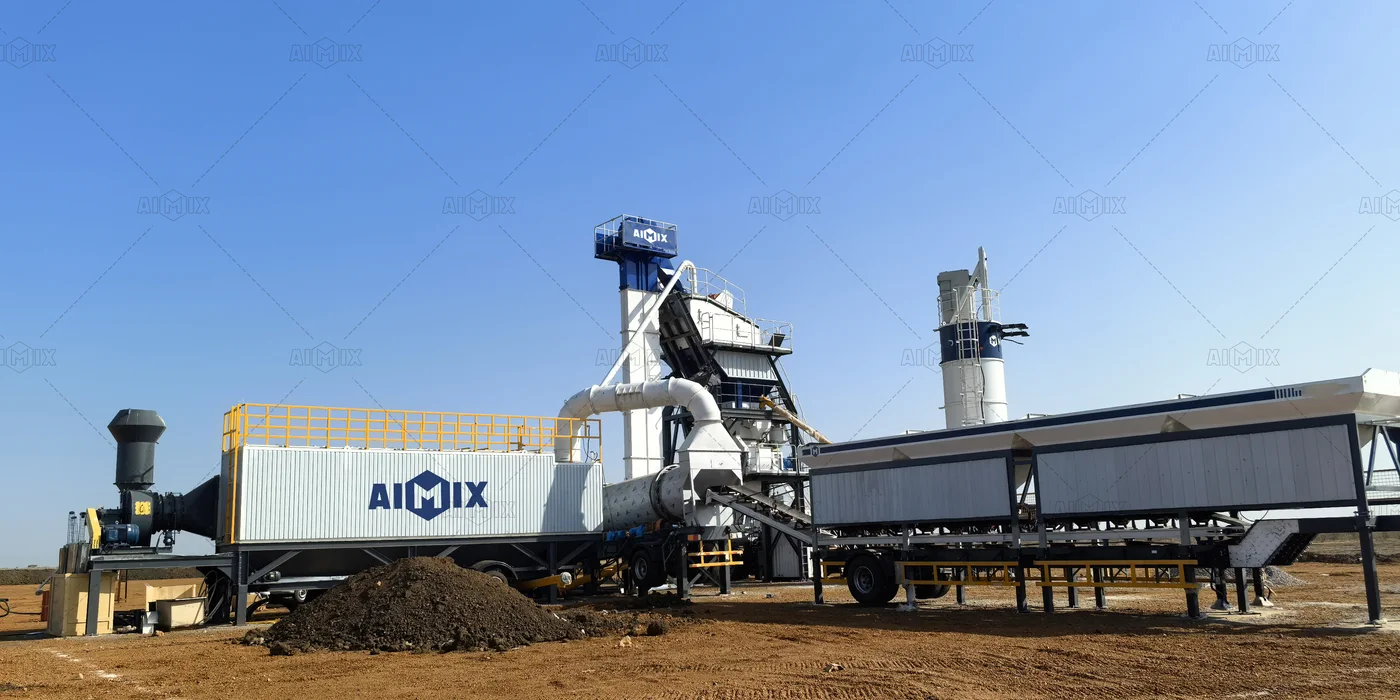 Main Advantages of the ALYQ Mobile Asphalt Batch Mixing Plant
