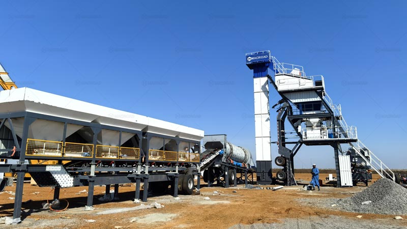 Mobile Asphalt Plant for Growing Companies Considering Future Capacity
