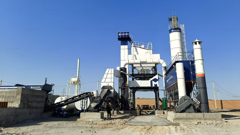 Batch Asphalt Plant in Kyrgyzstan
